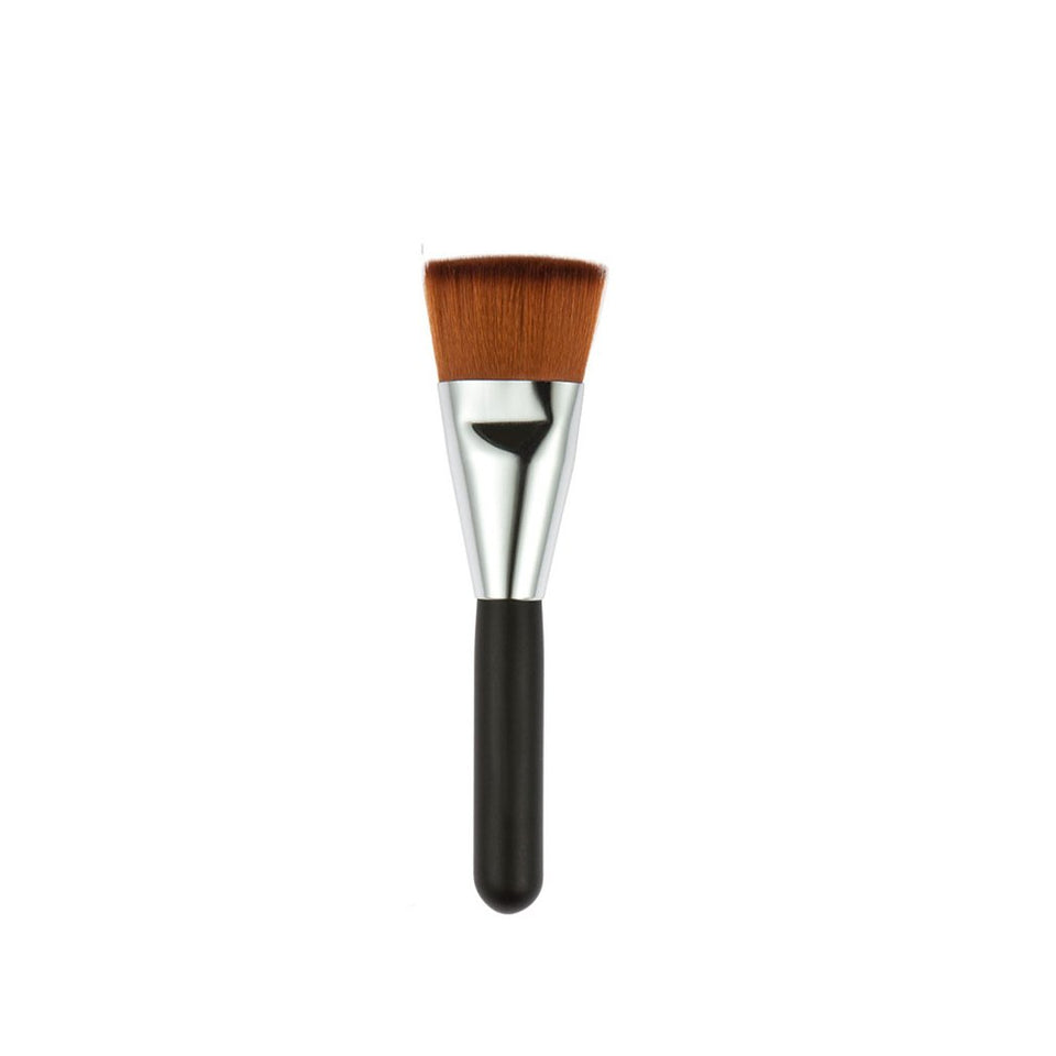 FantasyDay 3 Pcs Foundation Blending Blush Eye Face Powder Brush Makeup Brush Kit + 2 Beauty Cosmetics Sponge Blender + 1 Makeup Brush Finger Glove Silicone Scrubber Cleaning Brush Egg