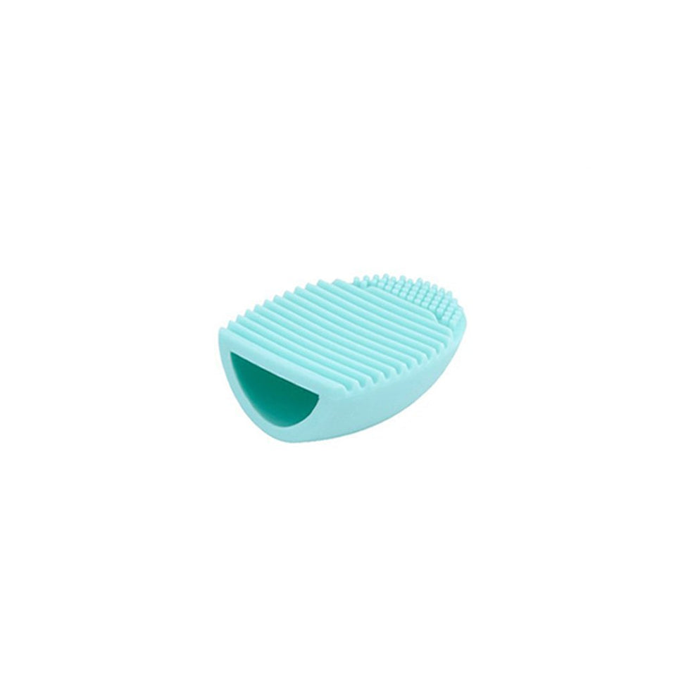 FantasyDay 3 Pcs Foundation Blending Blush Eye Face Powder Brush Makeup Brush Kit + 2 Beauty Cosmetics Sponge Blender + 1 Makeup Brush Finger Glove Silicone Scrubber Cleaning Brush Egg