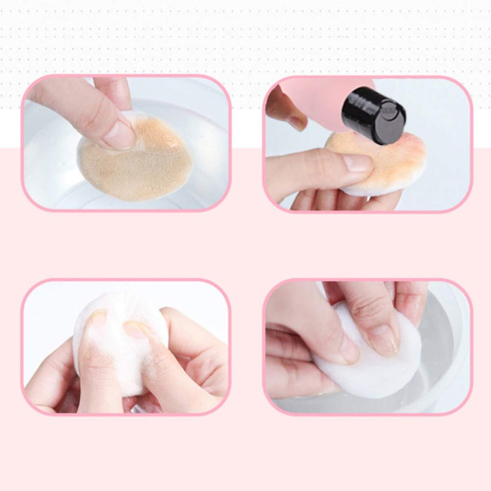 Sponge and Brush Cleaner,ROMANTIC BEAR Cruelty Free Beauty Blender Sponge Puff Cleanser,Makeup Brush Cleansing Shampoo Instantly Deep Wash,180ml (A)