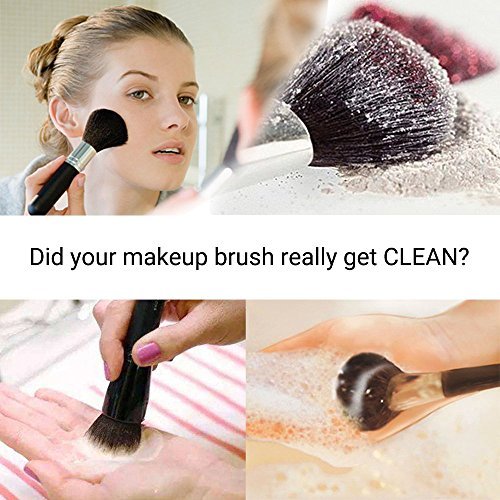 MelodySusie Apple Shape Makeup Brush Cleaner/Brush Cleaning Mat for Makeup Brushes - Beautiple