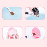 Sponge and Brush Cleaner,ROMANTIC BEAR Cruelty Free Beauty Blender Sponge Puff Cleanser,Makeup Brush Cleansing Shampoo Instantly Deep Wash,180ml (A)