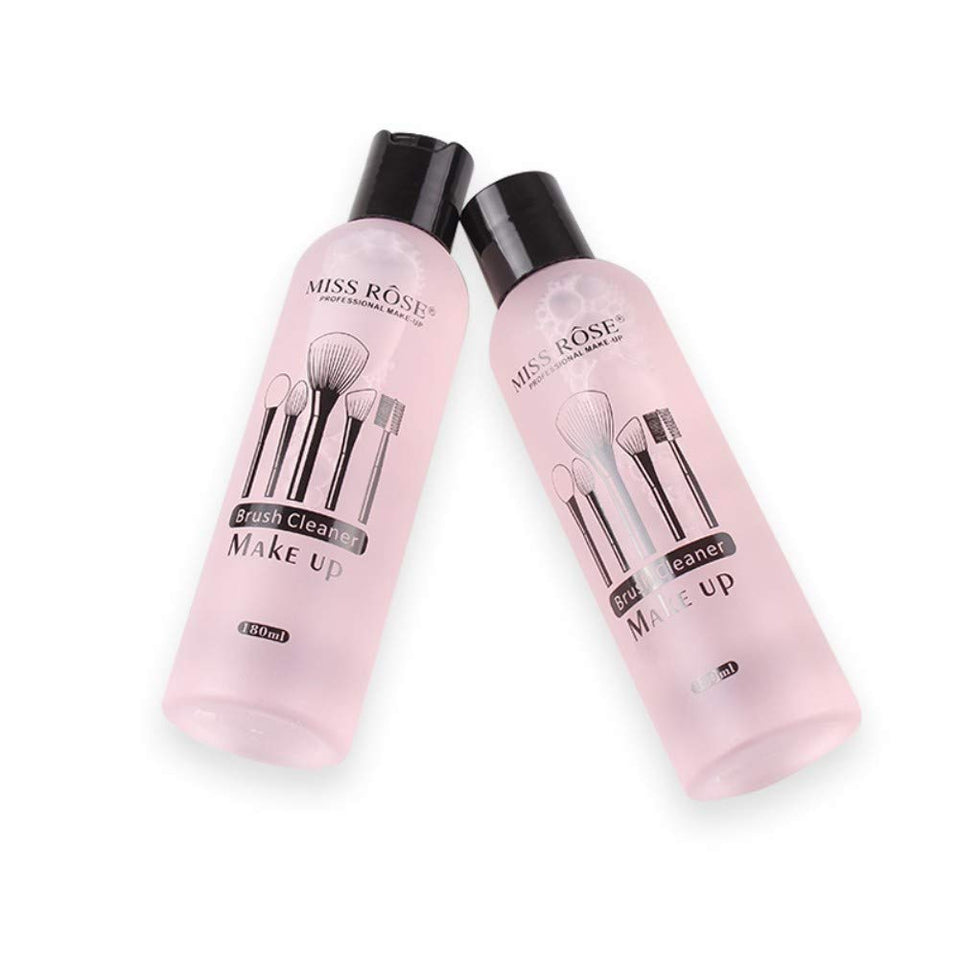 Sponge and Brush Cleaner,ROMANTIC BEAR Cruelty Free Beauty Blender Sponge Puff Cleanser,Makeup Brush Cleansing Shampoo Instantly Deep Wash,180ml (A)