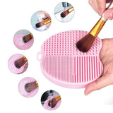 MelodySusie Apple Shape Makeup Brush Cleaner/Brush Cleaning Mat for Makeup Brushes - Beautiple