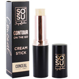 SOSU by Suzanne Jackson Contour Like a Pro Gift Set Cream Stick Concealer & Contouring Makeup