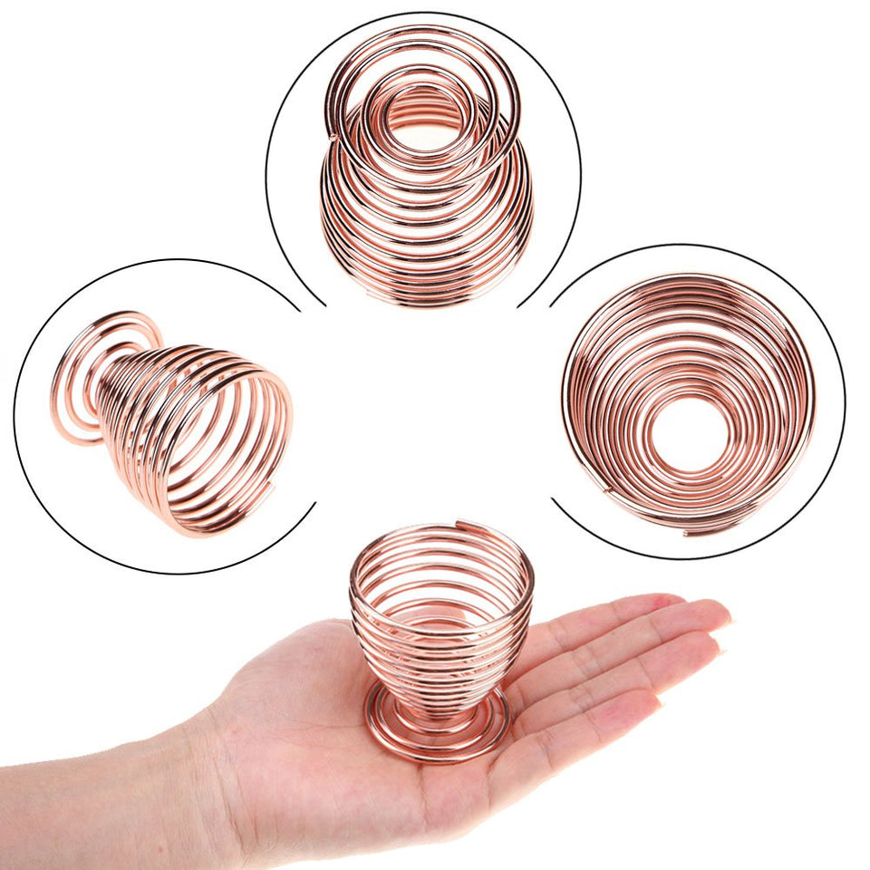 Makeup Sponge Holder,Teenitor Blender Holder Powder Puff Sponge Support Display Stand-Rose Gold, Gold, Silver, 3pcs Sponge Blender Holder