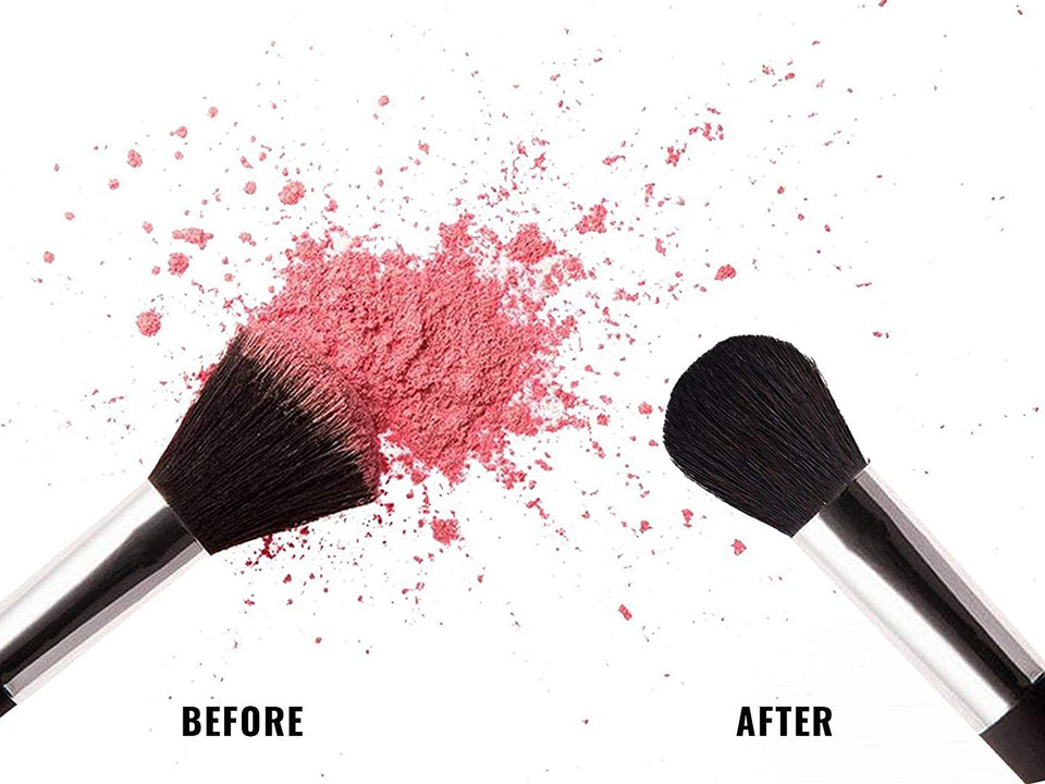Makeup Brush Cleaner by Beautify Beauties, Best Cleaner for Makeup Brushes, Washes and Dries Brushes Instantly - Batteries Included