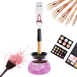 Makeup Brush Cleaner by Beautify Beauties, Best Cleaner for Makeup Brushes, Washes and Dries Brushes Instantly - Batteries Included